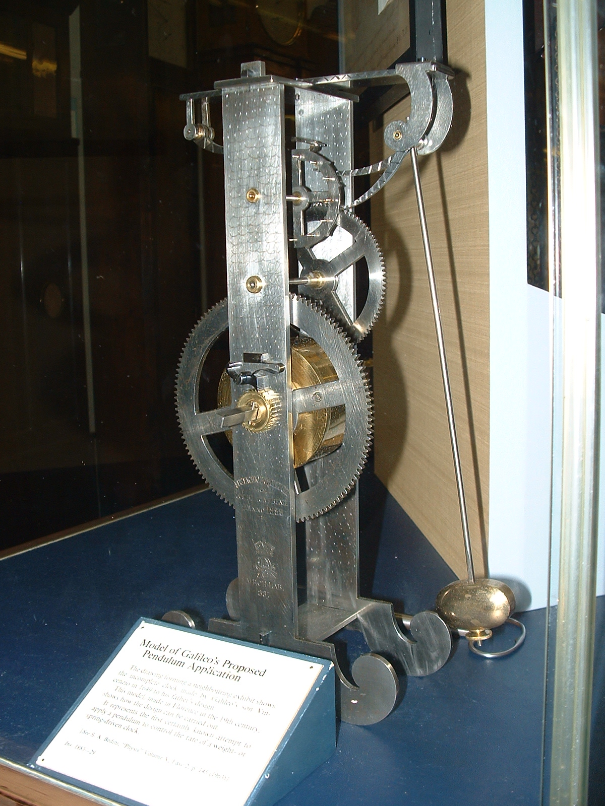 Galileo and the pendulum clock